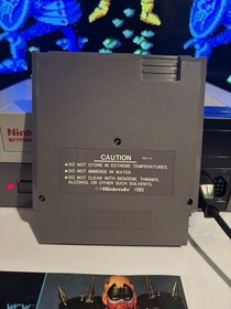 WCW World Championship Wrestling NES 1990 Game Cartridge and Manual Only