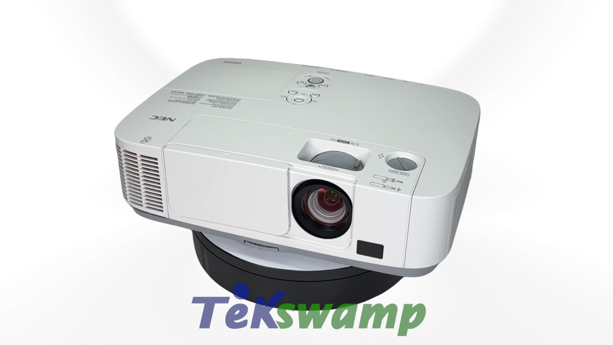Refurbished NEC P401W 3LCD Projector 4000 Lumens WXGA HDMI - 6