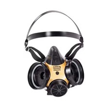 Half Mask Respirator, Comfo Classic, Not Rated, Threaded, Size, L 0 Cartridges
