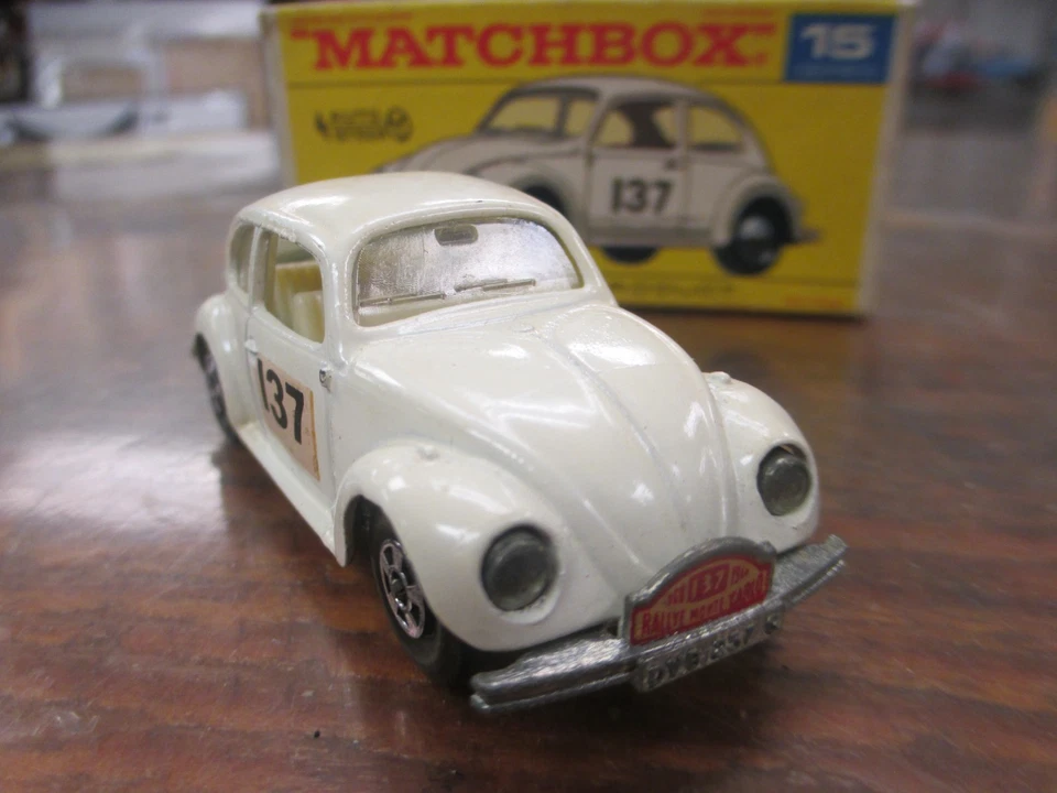Matchbox Series Lesney No.15, 1968, Volkswagen 1500 Saloon, Auto Steer - Image 3 of 4