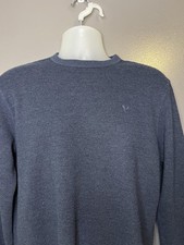 American Eagle Outfitters Sweater Mens Medium Thermal Waffle Knit y2k