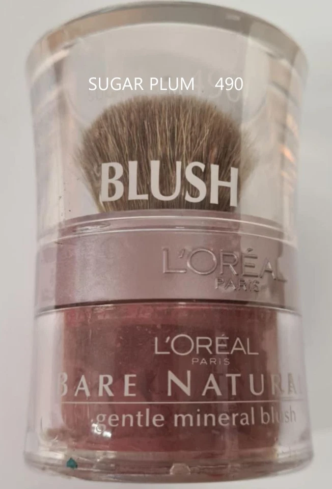 L'OREAL True Match Bare Naturale Gentle Mineral Blush # 490 SUGAR PLUM - Image 2 of 2