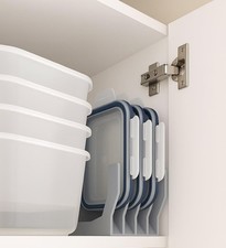 Halterung Organizer passend für Ikea 365+ Kunststoffdosen Deckel Tupperware