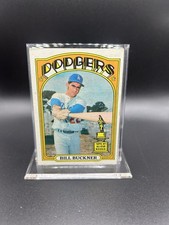 Topps 1972 Bill Buckner Rookie #114 Los Angeles Dodgers Baseball Card. rookie card picture