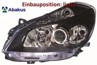 Abakus 551-1157L-LDEM2 Hauptscheinwerfer Links Scheinwerfer FüR Renault