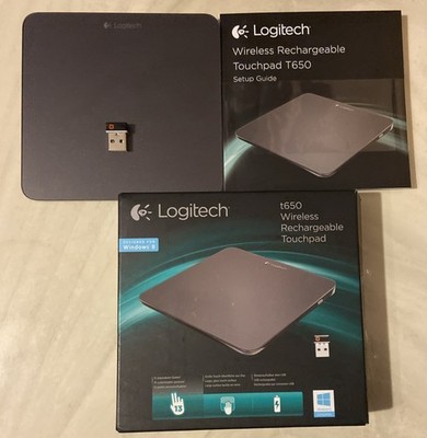 Logitech Rechargeable Touchpad T650 Wireless USB Black  for Windows