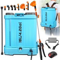 16L RüCkenspritze DrucksprüHer Gartenspritze Akku Druck Pump SprüHgeräT Spritze