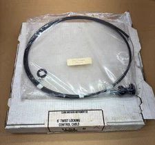 Clark Brothers TL54-6 Twist Locking Control Cable 6' Heavy Equipment Trucks