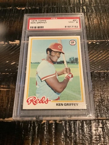 1978 Topps Ken Griffey #80 PSA 9 MINT Reds