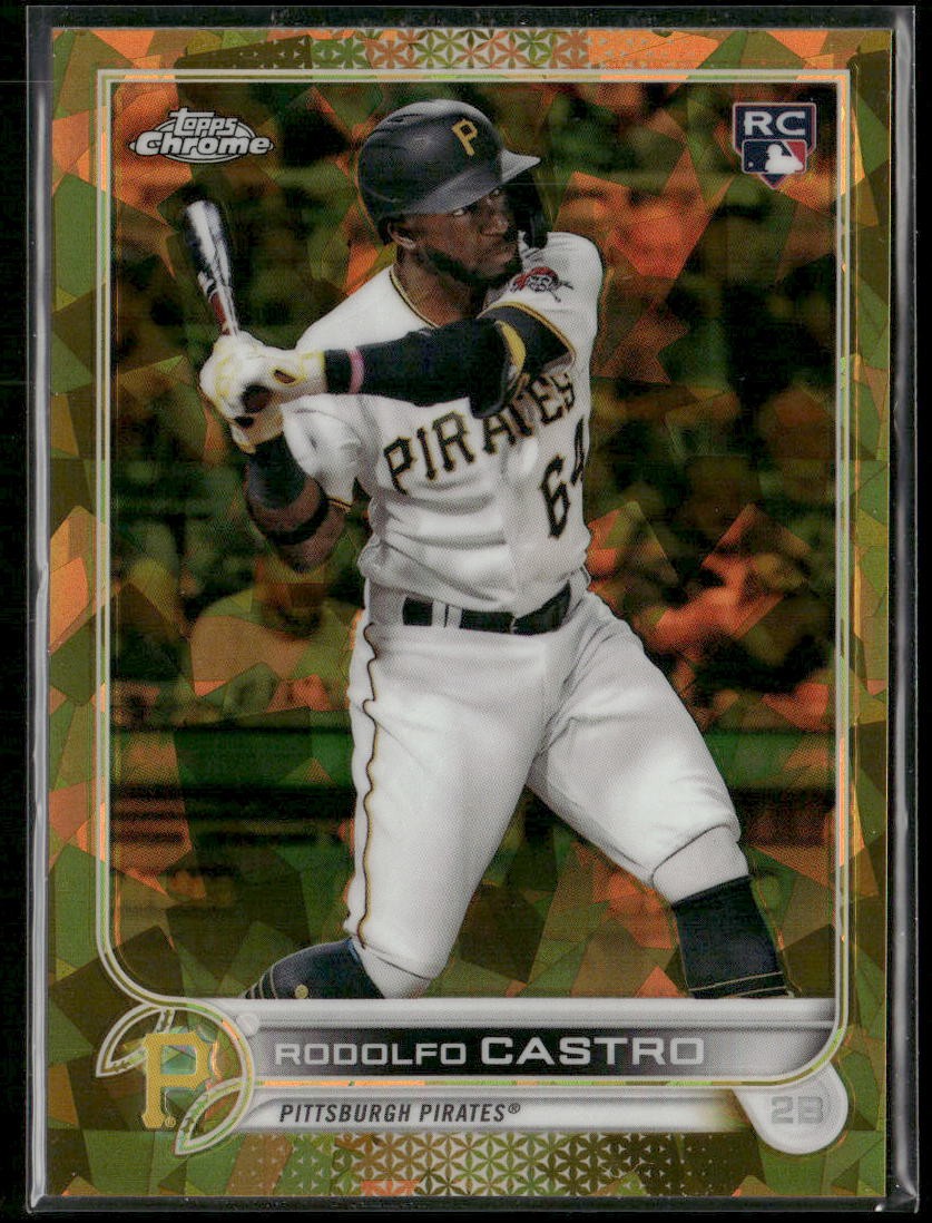 2022 Topps Chrome Sapphire Edition #85 Rodolfo Castro Gold #/50