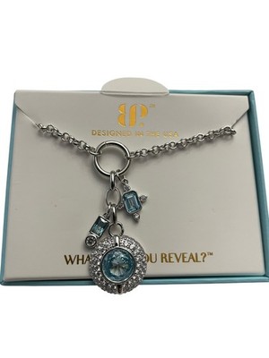 Bomb Party NK73656 ''Empowered To Shine'' March 2026  Rhodium/Aquamarine NIB