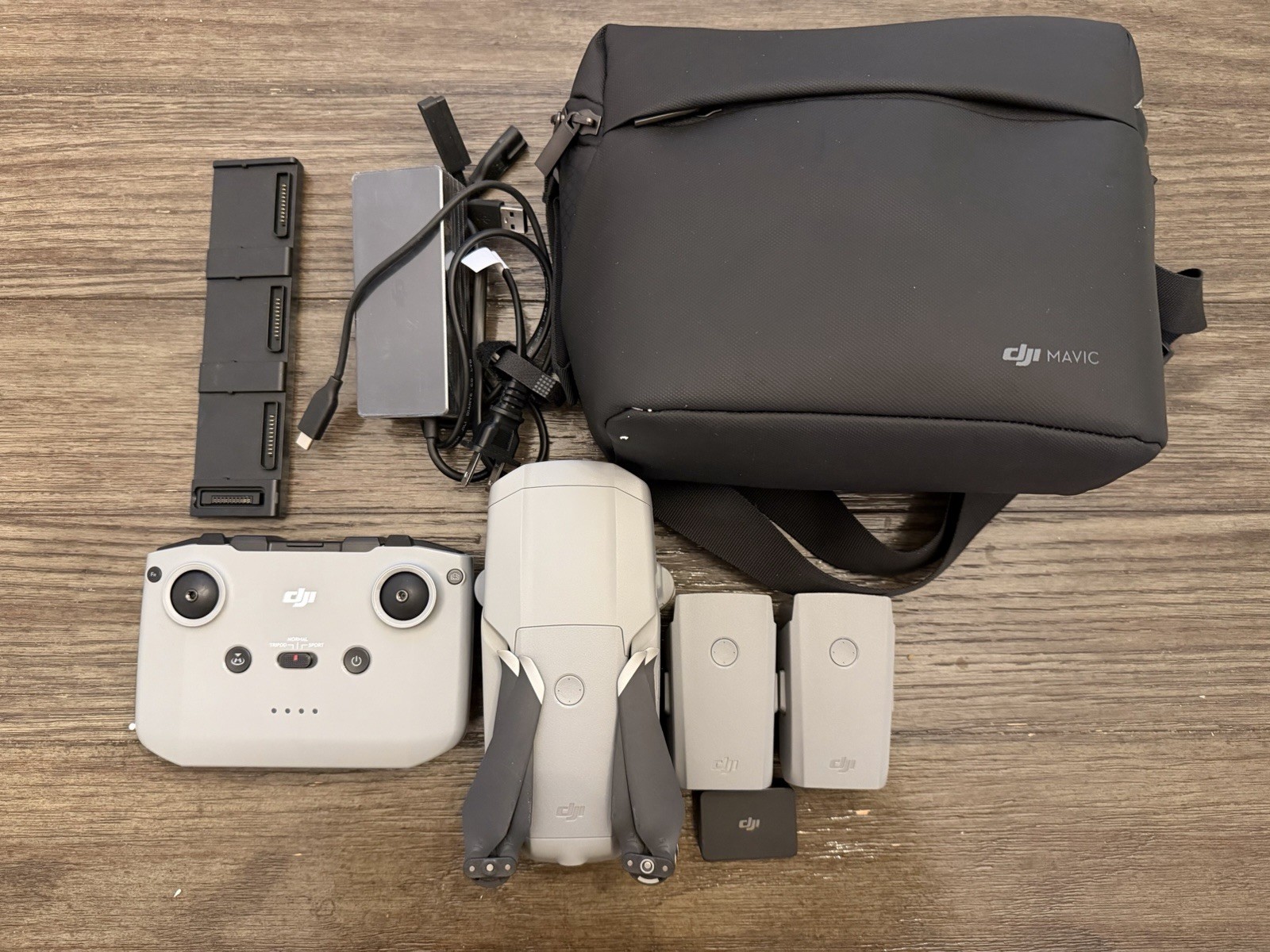 DJI Mavic Air 2 Fly More Combo - 4K Camera Drone, Hard Case, 3 Batteries +Extras-image