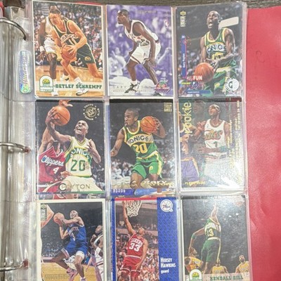 Vintage NBA basketball card lot 1992-1997 