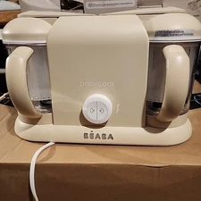 BEABA Babycook Duo 4 in 1 Baby Food Maker, Baby Food Processor - Open Box