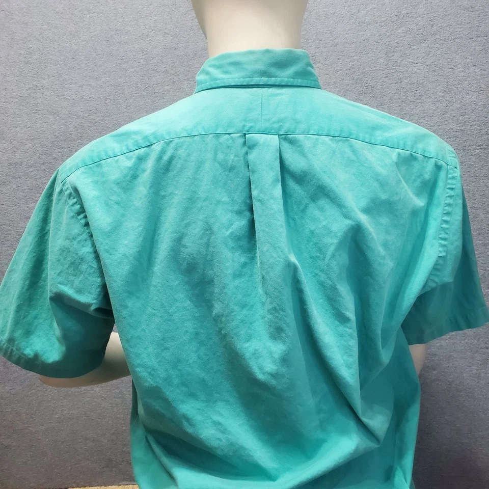 Polo Ralph Lauren Rosa Poni M Verde azulado Manga Corta Calce Clásico Foto 3 de 4