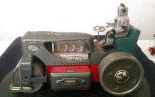 ULTRA RARE 1950'S NOMURA BATTERY OPERATED ROBOT ROAD ROLLER EXC WORKING!!!!