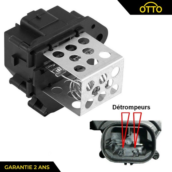 Widerstand LüFtermotor FüR Berlingo Partner C1 C4 107 307 308 9659799080-image