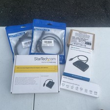 IT Lot Ethernet Adapters, Couplers, and USB Cables 