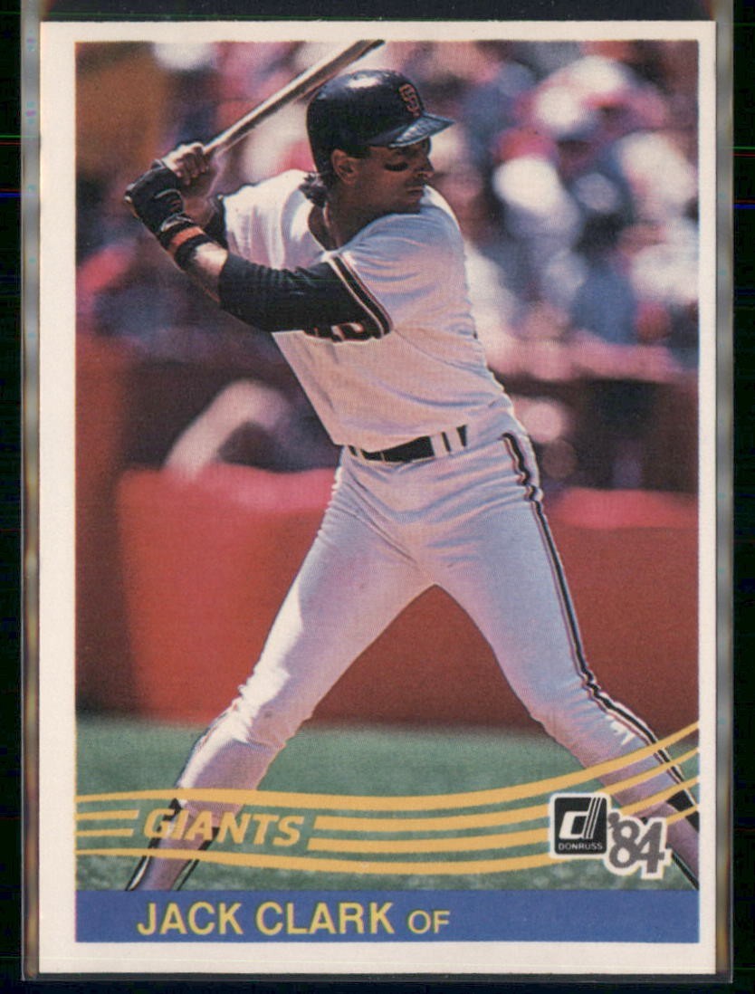 1984 Donruss - Jack Clark #65