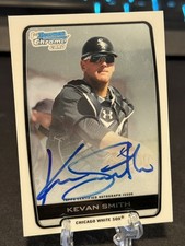 2012 Kevan Smith 1st Bowman Chrome #BCA-KS Auto White Sox