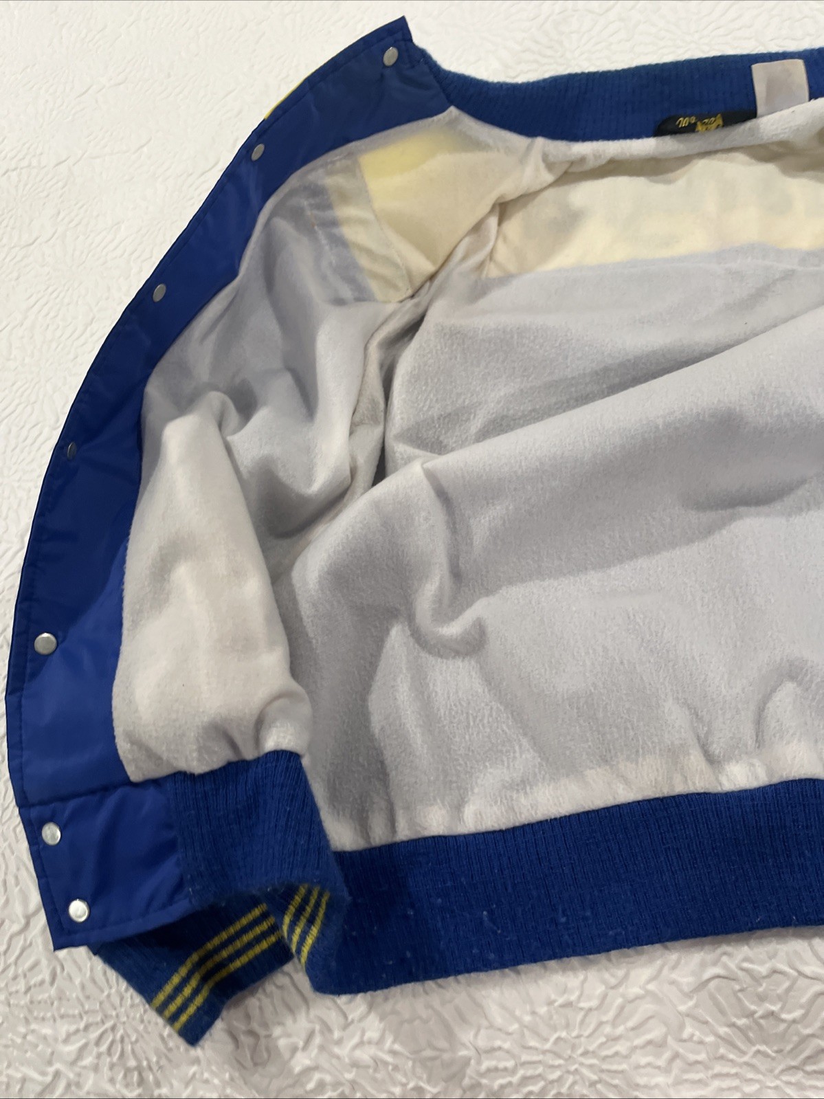 VTG Wrangler Nylon Snap Button Jacket Dale Earnhardt Embroidered Double Sided