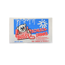 Bussy Wassereis Mix 100 x 70ml. Schleck-Drinks Bussy Mix