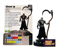 DC Heroclix Nekron 044 w/ Card Notorious Set