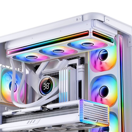 RGBs Cores Single Frame Fan 120 240 360 Unit Featuring 1/2/3 x 120mm RGBs Fan - Bild 3 von 19