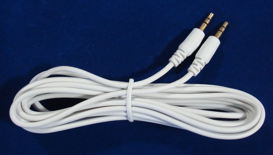 12' ft 3.5MM (1/8") M-M Premium Audio Cable Wire Headphone Out - Aux Input VWLTW - Image 3 of 3