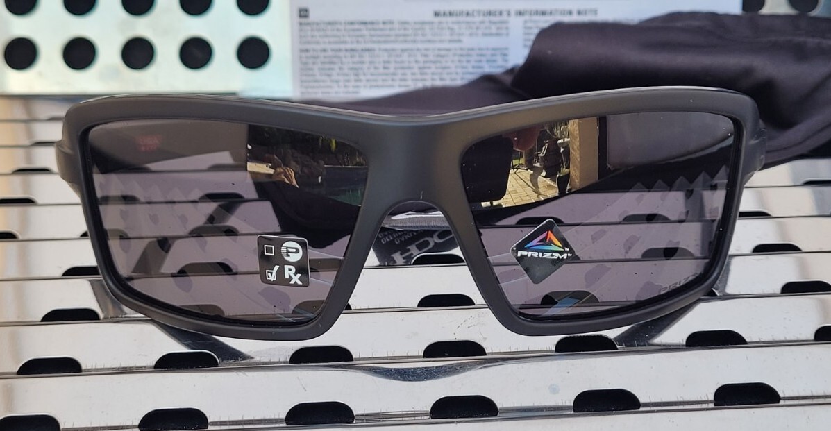New Oakley CABLES 9129-0163 Sunglasses Matte Black w/ Prizm Grey