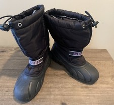 Sorel Youth Cub Snow Kids Sz 3 Duck Boot Unisex Waterproof Lined Removable Felt