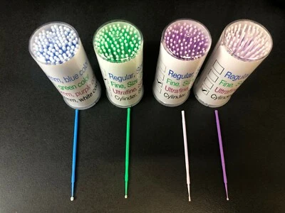 Fast Mover Micro Touch Up Paint Tips/sticks 4 Grades,+ Various Pack Sizes Choose