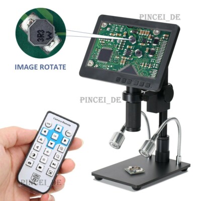 HY-2070 26MP Digital Microscope Camera Full HD 1080P 60FPS 7'' HDR With 150X Lens