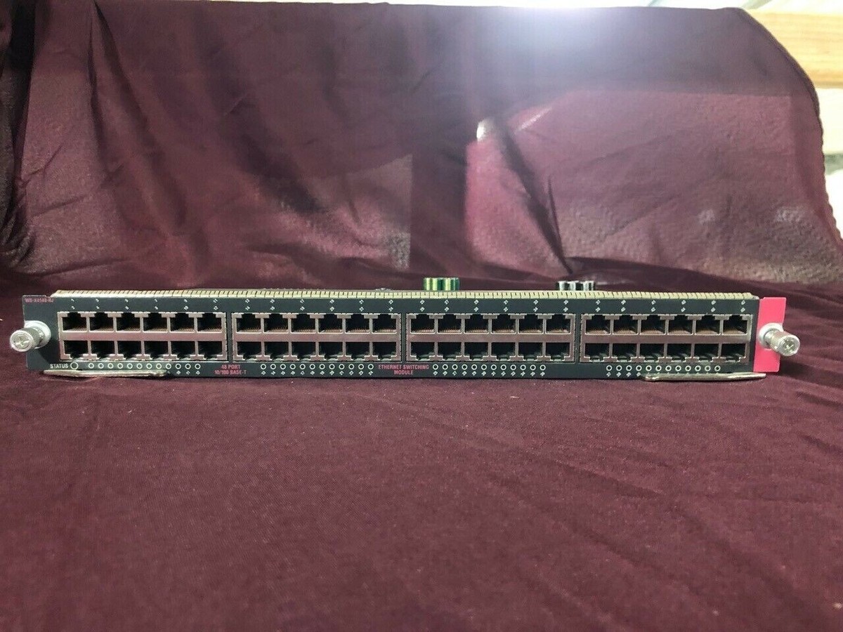 Cisco WS-X4148-RJ Module Catalyst 4500 Series 48-Port UPOE 10/100