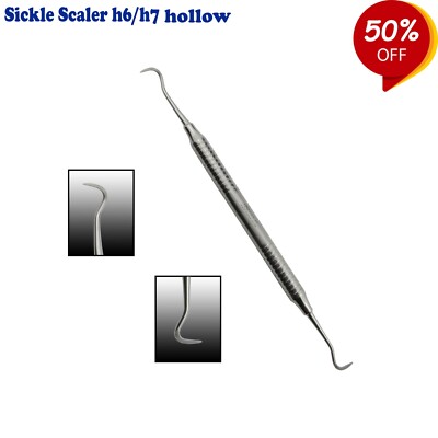 PRO DENTAL DIAGNOSTIC SICHEL SCALER H6/H7 HOHL ZAHNMEDIZIN HYGIENE PFLEGE WERKZEUGE