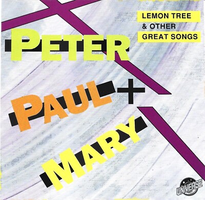 PETER,PAUL AND MARY - LEMON TREE & OTHER GREAT SONGS - CD 1993 - MORNING TRAIN