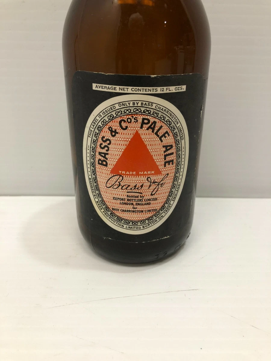 Vintage Bass & Co.'s Pale Ale Beer Bottle - stubby 12 oz.