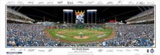 Kansas City Royals 2015 WS Kauffman Stadium copy sign Unframed Panoramic Poster