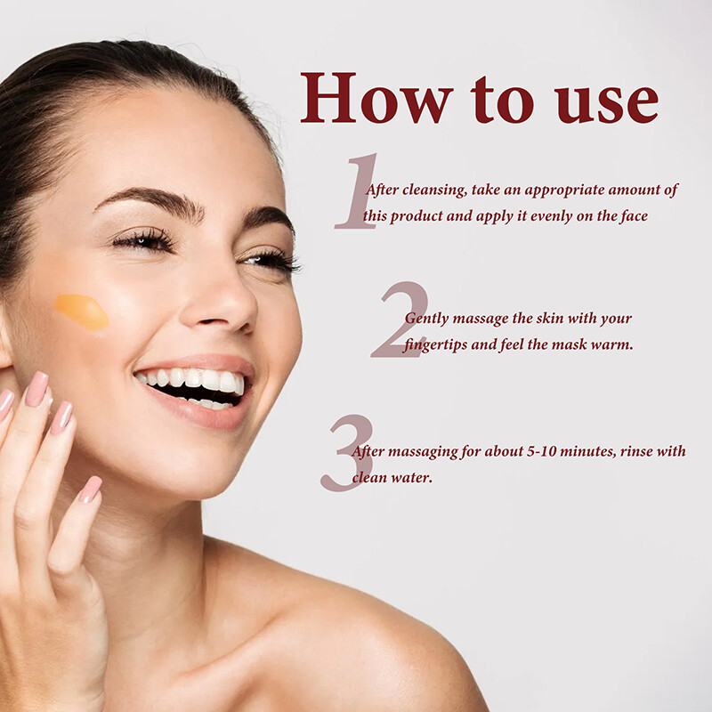 Black Tea Peeling Mask Purifying Peel Off Facial Deep Cleaning Skin B