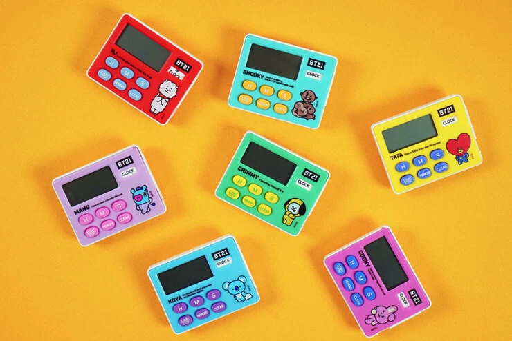 Bt21 digital watch top