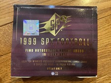 1999 UPPER DECK SPX NFL FOOTBALL HOBBY BOX EMPTY BOX!  No Packs!