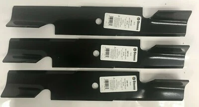 Qty-3 18" Stens 340-121 Notched Air-Lift Blade for 52" Cut Scag 481711 - Image 1 of 4