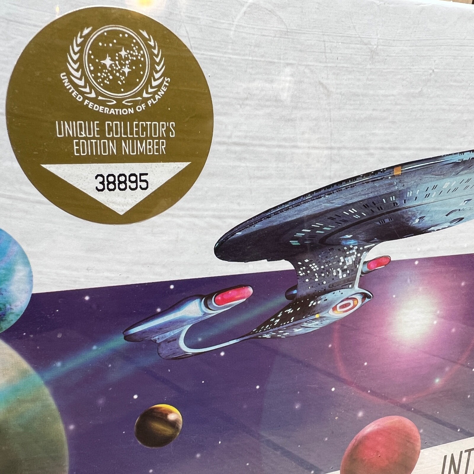 Star Trek The Next Generation Collector's Edition VCR Board Game