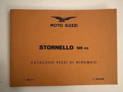 Catalogo parti di ricambio MOTO GUZZI Stornello 125 CC