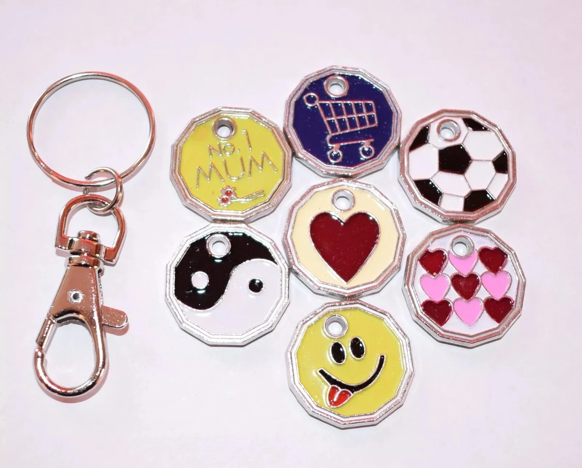 Trolley Token Keyring - Scottish Island Gifts Trolley Token Keyring - Scottish Island Gifts