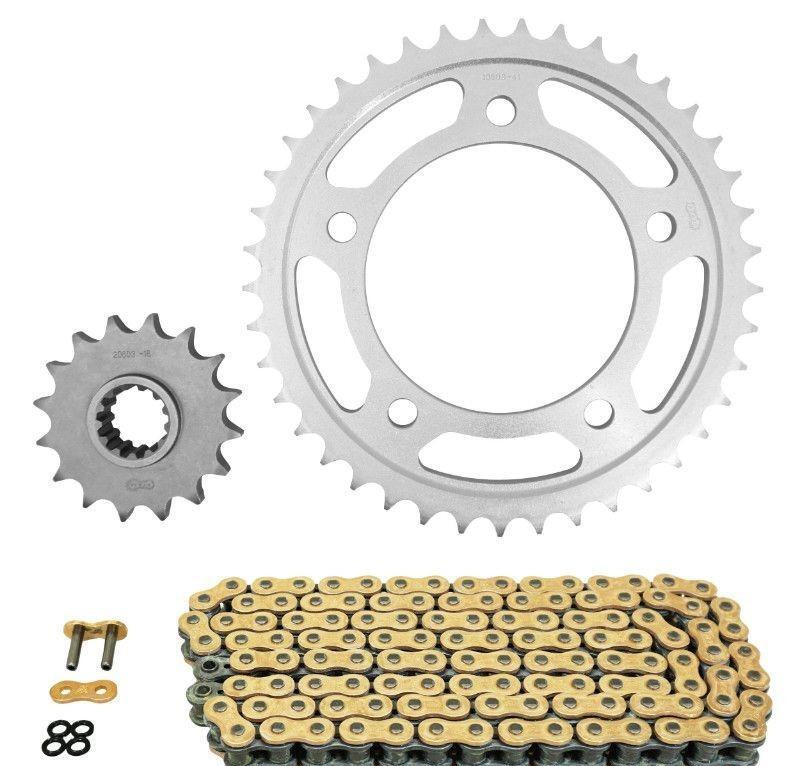 Kit chaîne moto Honda CBF 1000 FA FS T pignon 16 couronne 41 chaîne pas 530