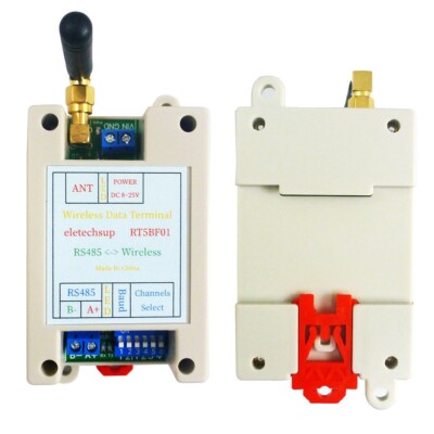 RT5BF01 Din Rail DIP Switch RS485 Wireless Transceiver Transmitter Receiver RTU