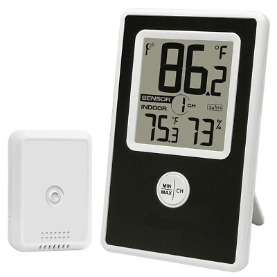 Digital Indoor Temperature Monitor Wireless Outdoor Thermometer Sensor - WS0403