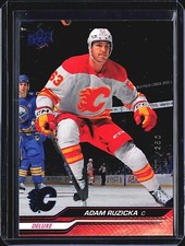 2023-24 Upper Deck Extended Series Base Deluxe #522 Adam Ruzicka /250 Flames