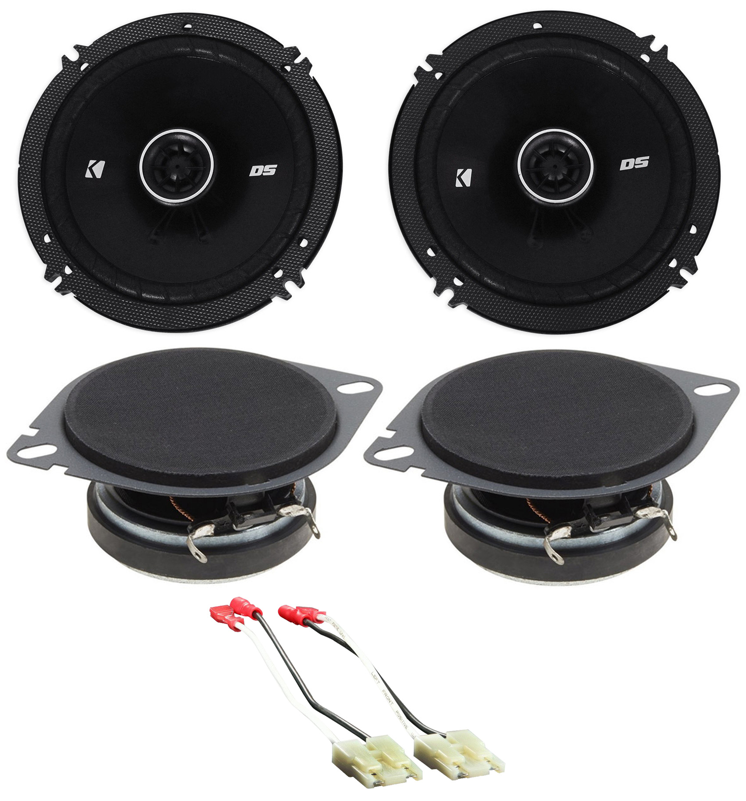 Задние динамики Kicker 65 2 Твитера на приборной панели 275 для Jeep Grand Cherokee 99-04 15890₽